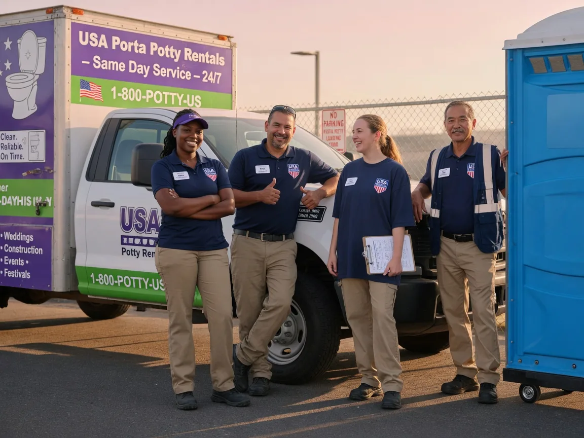 Porta Potty Rental company in Skipwith, VA